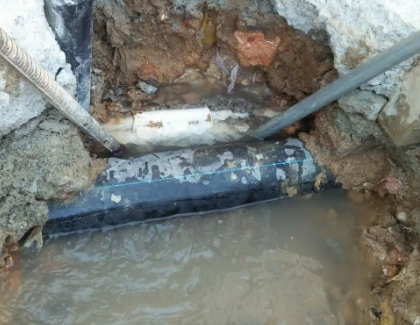 如皋测漏水之水管漏水